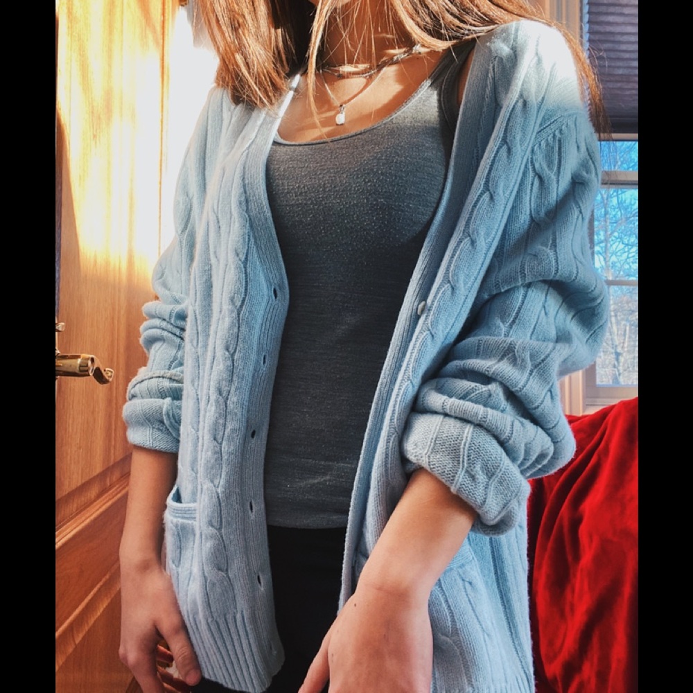 Vintage Brooks Brothers cashmere /wool cardigan